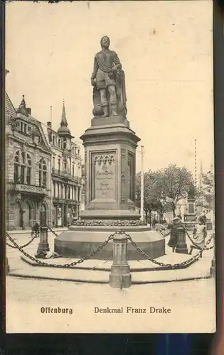 Offenburg Denkmal Franz Drake / Offenburg /Ortenaukreis LKR