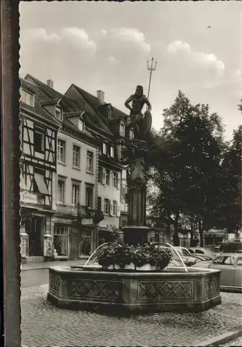 Offenburg Neptunbrunnen / Offenburg /Ortenaukreis LKR