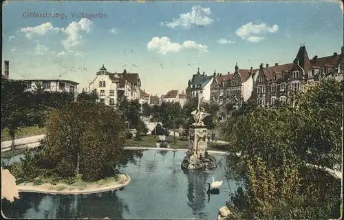 Offenburg Volksgarten / Offenburg /Ortenaukreis LKR