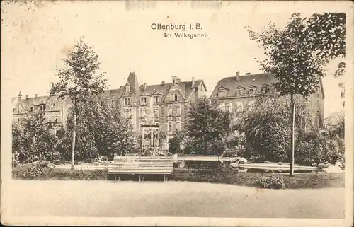 Offenburg Volksgarten / Offenburg /Ortenaukreis LKR
