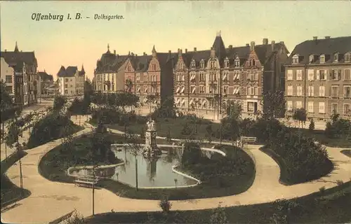 Offenburg Volksgarten / Offenburg /Ortenaukreis LKR