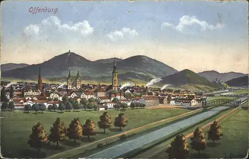 Offenburg Gesamtansicht / Offenburg /Ortenaukreis LKR