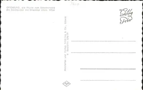 Offenburg Pforte Schwarzwald / Offenburg /Ortenaukreis LKR