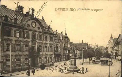 Offenburg Marktplatz / Offenburg /Ortenaukreis LKR