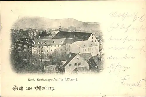 Offenburg kath. Erziehungsinstitut / Offenburg /Ortenaukreis LKR