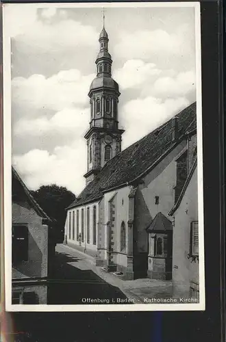 Offenburg kath. Kirche / Offenburg /Ortenaukreis LKR