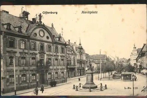 Offenburg Marktplatz / Offenburg /Ortenaukreis LKR