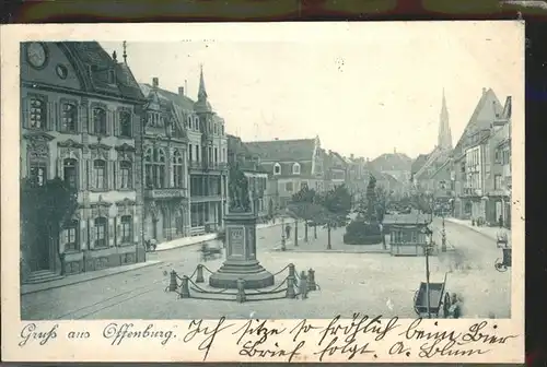 Offenburg Drake-Denkmal / Offenburg /Ortenaukreis LKR