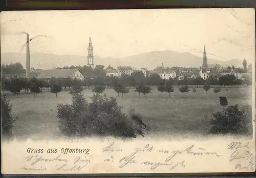 Offenburg Teilansicht / Offenburg /Ortenaukreis LKR