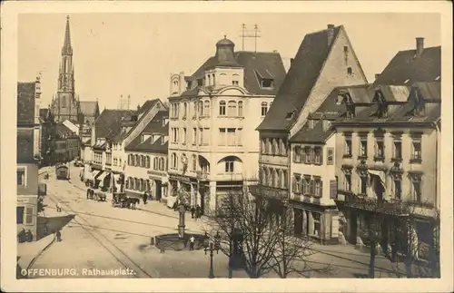 Offenburg Rathausplatz / Offenburg /Ortenaukreis LKR