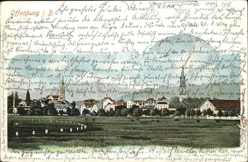 Offenburg Panorama / Offenburg /Ortenaukreis LKR