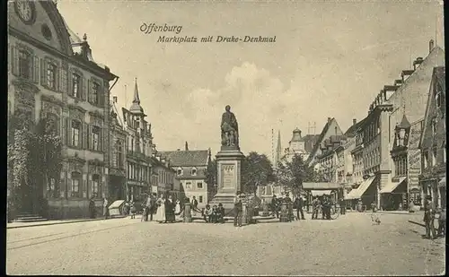 Offenburg Marktplatz / Offenburg /Ortenaukreis LKR