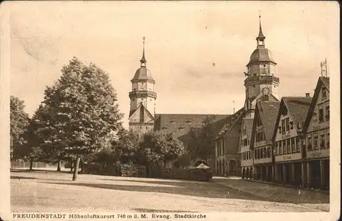 Freudenstadt Kirche  / Freudenstadt /Freudenstadt LKR