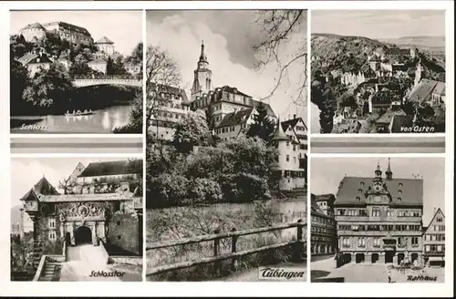 Tuebingen Schloss  Rathaus  / Tuebingen /Tuebingen LKR