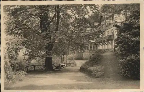 Bad Schandau Kurhaus Alberthoehe / Bad Schandau /Saechsische Schweiz-Osterzgebirge LKR