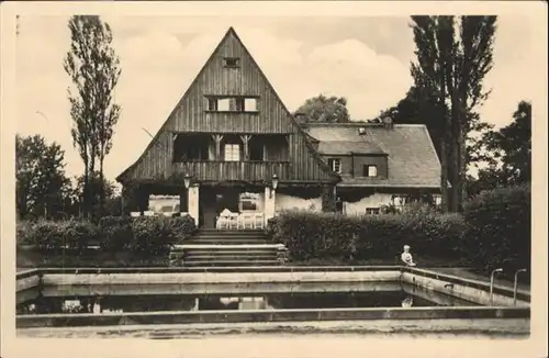 Bad Schandau Erholungsheim Erwin Hartzsch / Bad Schandau /Saechsische Schweiz-Osterzgebirge LKR