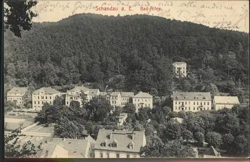 Bad Schandau Bad Allee / Bad Schandau /Saechsische Schweiz-Osterzgebirge LKR