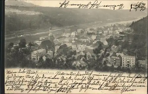 Bad Schandau  / Bad Schandau /Saechsische Schweiz-Osterzgebirge LKR