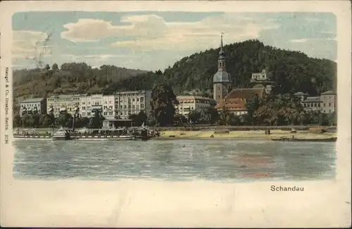 Bad Schandau Schiff / Bad Schandau /Saechsische Schweiz-Osterzgebirge LKR