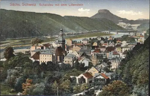 Bad Schandau Lilienstein / Bad Schandau /Saechsische Schweiz-Osterzgebirge LKR