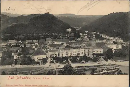 Bad Schandau Schiff / Bad Schandau /Saechsische Schweiz-Osterzgebirge LKR