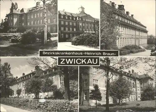 Zwickau Sachsen Krankenhaus Heinrich Braun / Zwickau /Zwickau LKR