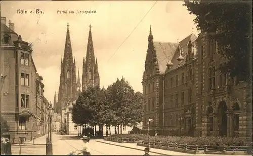 Koeln Rhein Justizpalast / Koeln /Koeln Stadtkreis