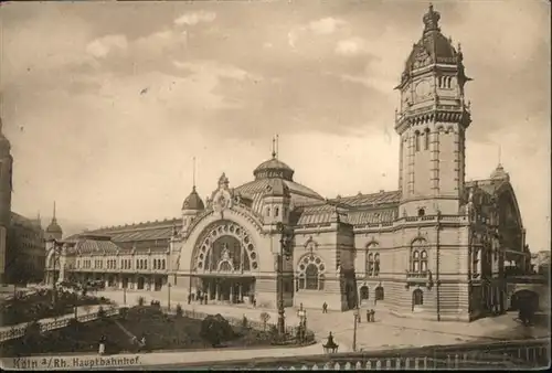 Koeln Rhein Bahnhof /  /