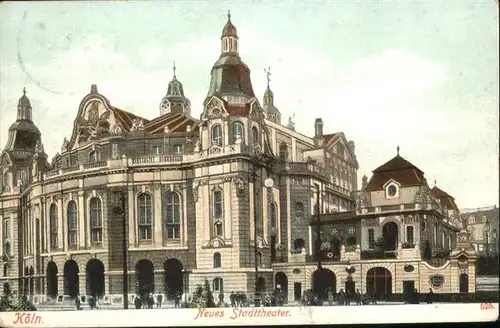 Koeln Rhein Neues Stadttheater / Koeln /Koeln Stadtkreis