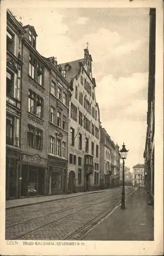 Koeln Rhein Haus Blchem Severusstrasse / Koeln /Koeln Stadtkreis