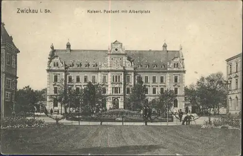 Zwickau Postamt Albertplatz *