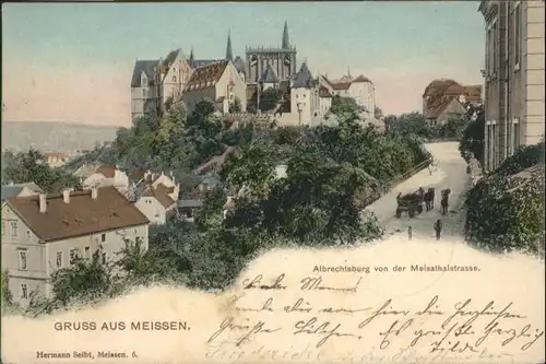 Meissen Albrechtsburg Meisathalstrasse x