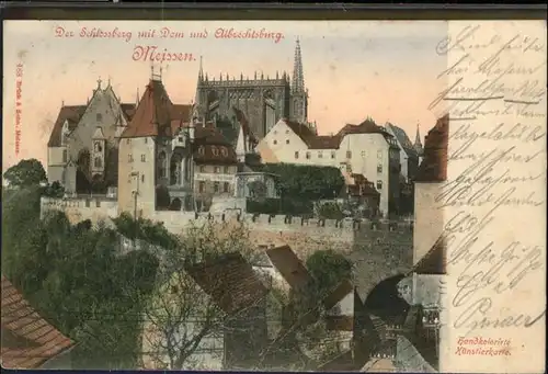 Meissen Schlossberg Dom Albrechtsburg x