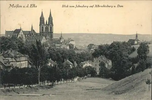 Meissen Elbe Jahnaberg Albrechtsburg Dom x