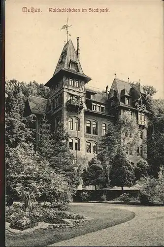 Meissen Waldschloesschen Stadtpark *