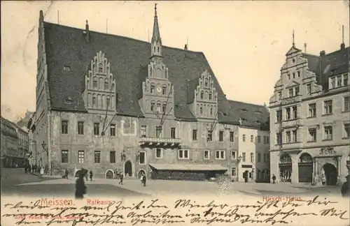 Meissen Rathaus Hirsch-Haus x