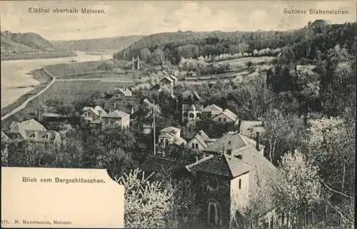 Meissen Schloss Siebeneichen Elbthal Bergschloesschen *