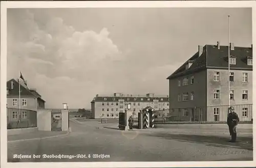 Meissen Kaserne Beobachtungs Abteilung Nr. 4 x
