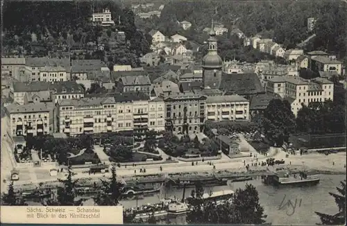 Bad Schandau Kirnitzschtal Saechsische Schweiz x