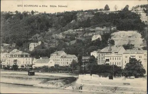 Bad Schandau Elbe Saechsische Schweiz *