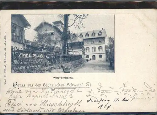 Bad Schandau Winterberg   *