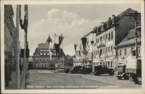Bad Schandau Marktplatz Ferienheim Ernst Thaelmann x