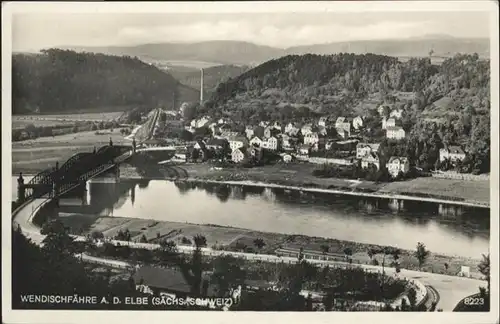 Bad Schandau Wendischfaehre Bruecke *