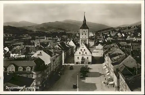 Deggendorf Donau Deggendorf Luitpoldplatz Brunnen * / Deggendorf /Deggendorf LKR