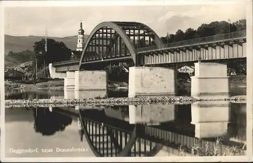 Deggendorf Donau Deggendorf Donaubruecke x / Deggendorf /Deggendorf LKR