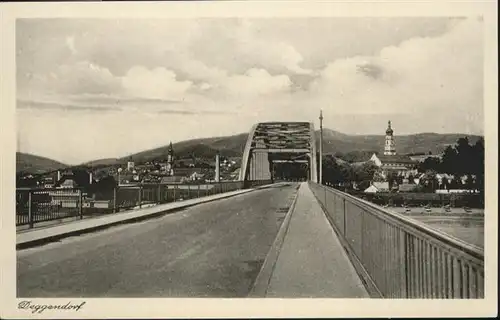 Deggendorf Donau Deggendorf Bruecke * / Deggendorf /Deggendorf LKR