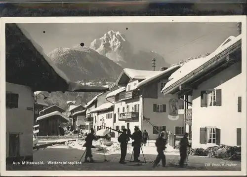 Mittenwald Wettersteinspitze Ski 