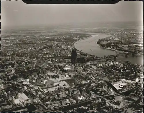 Koeln Fliegeraufnahme 