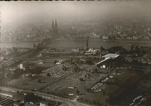 Koeln Fliegeraufnahme 