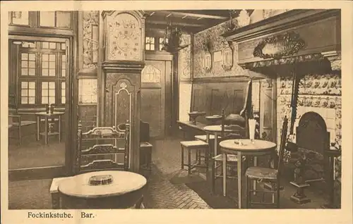 Koeln Fockinkstube Bar